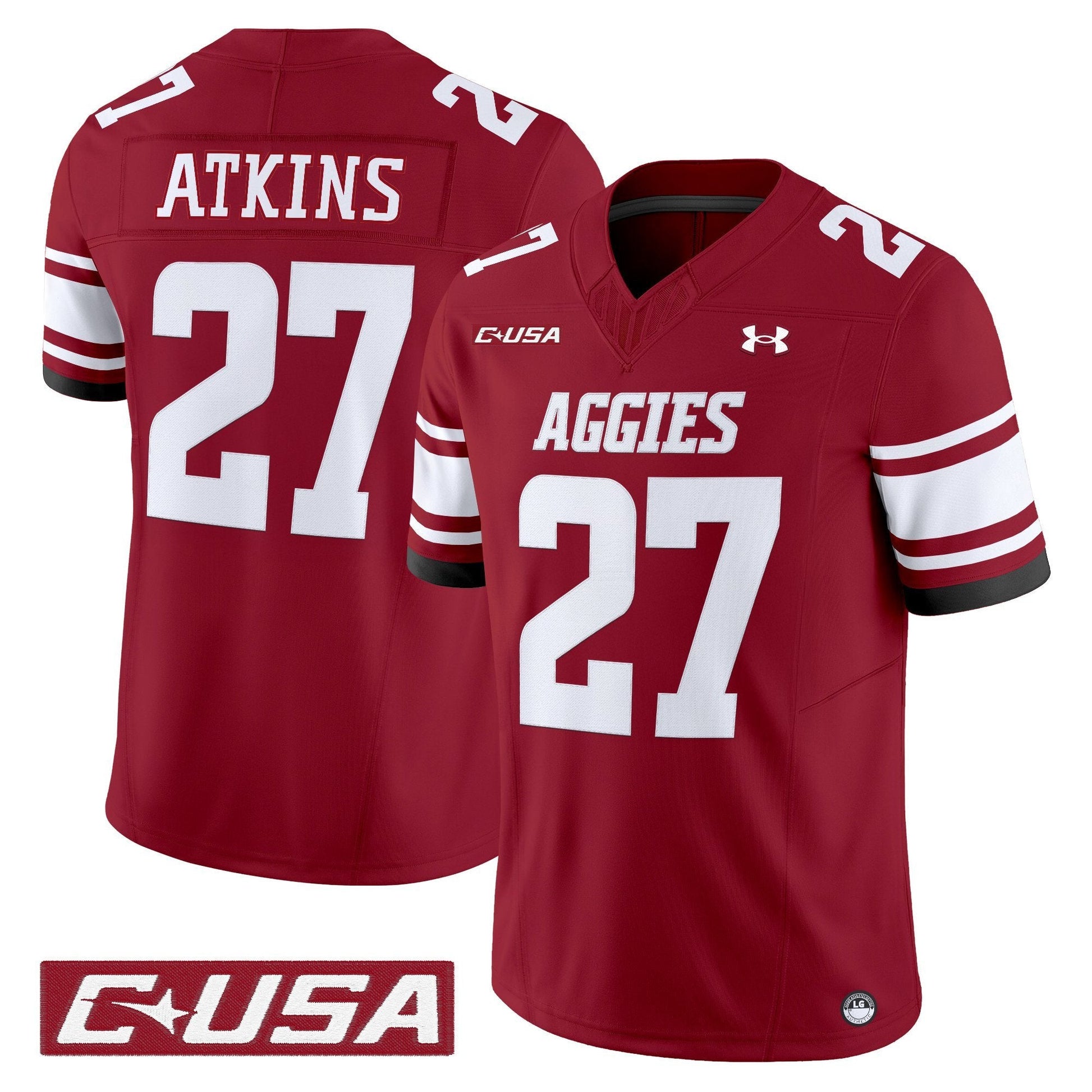 Men's New Mexico State Aggies 2025 Vapor Limited Jersey - All Stitched