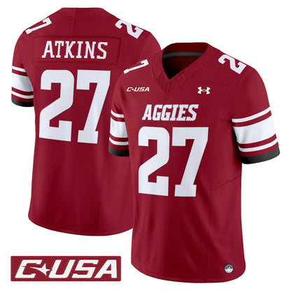 Men's New Mexico State Aggies 2025 Vapor Limited Jersey - All Stitched