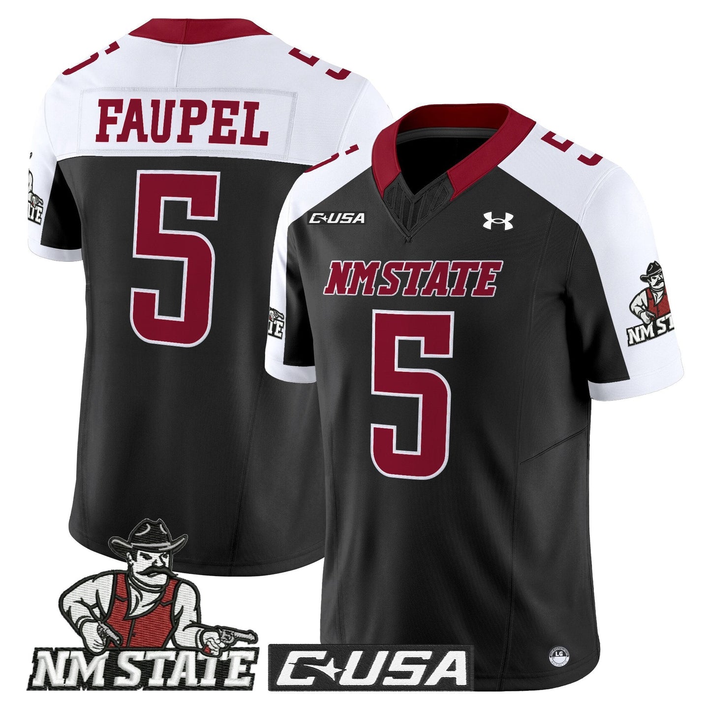 Men's New Mexico State Aggies 2025 Vapor Limited Jersey - All Stitched