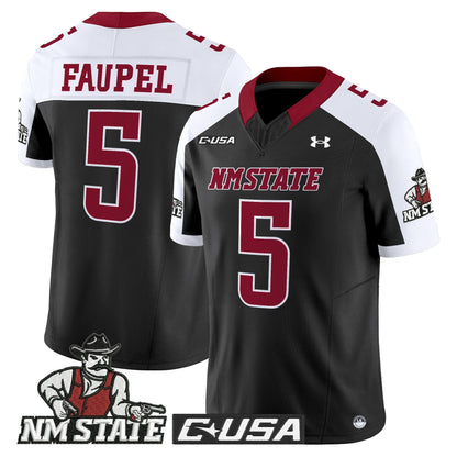 Men's New Mexico State Aggies 2025 Vapor Limited Jersey - All Stitched