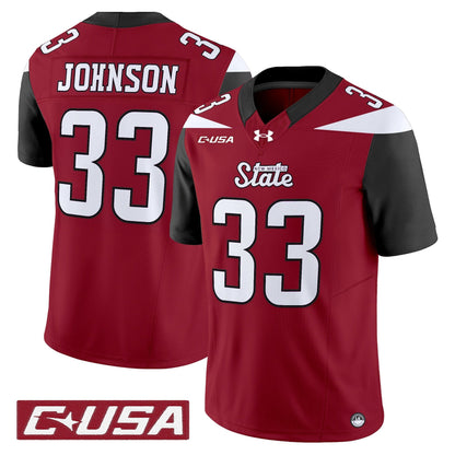 Men's New Mexico State Aggies 2025 Vapor Limited Jersey - All Stitched