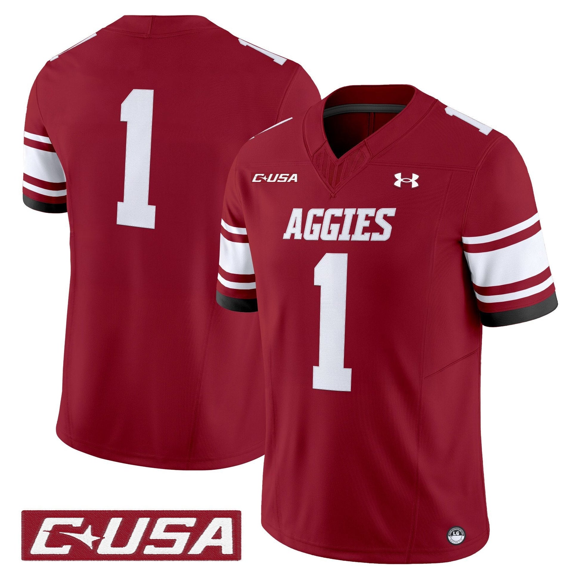 Men's New Mexico State Aggies 2025 Vapor Limited Jersey - All Stitched