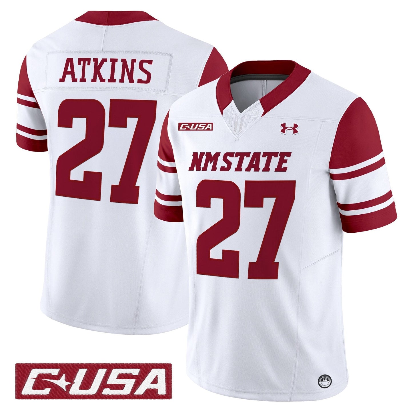 Men's New Mexico State Aggies 2025 Vapor Limited Jersey - All Stitched