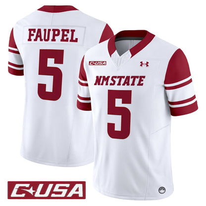 Men's New Mexico State Aggies 2025 Vapor Limited Jersey - All Stitched