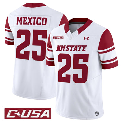 Men's New Mexico State Aggies 2025 Vapor Limited Jersey - All Stitched