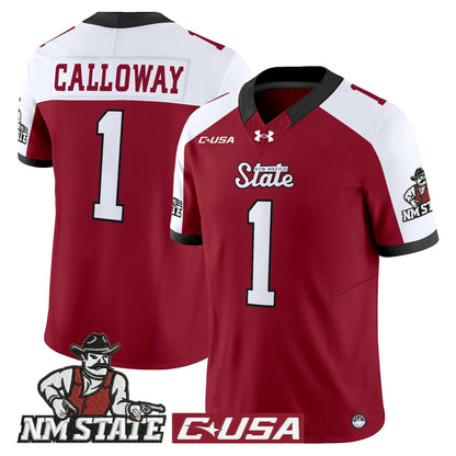 Men's New Mexico State Aggies 2025 Vapor Limited Jersey - All Stitched