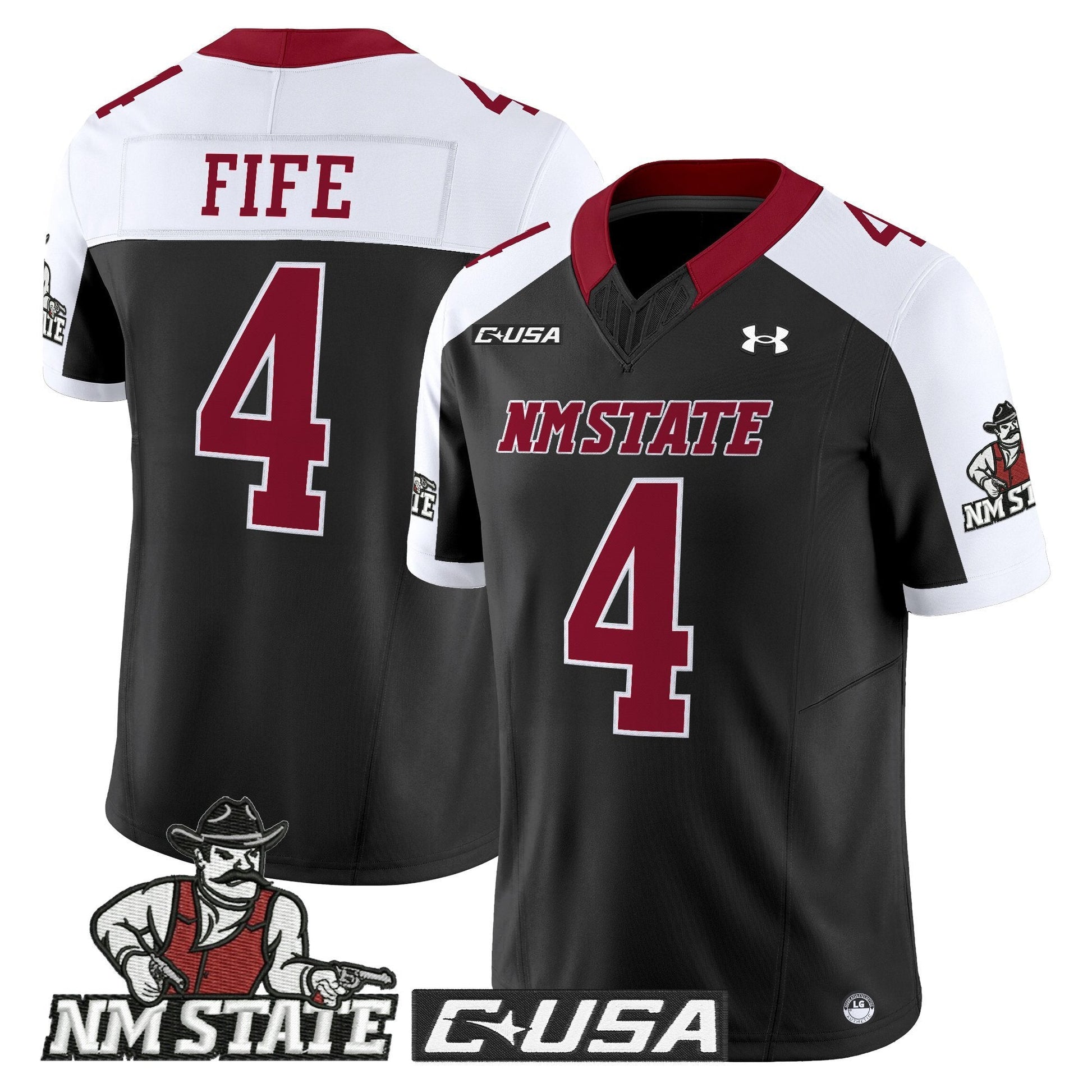 Men's New Mexico State Aggies 2025 Vapor Limited Jersey - All Stitched