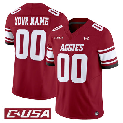 New Mexico State Aggies 2025 Vapor Limited Custom Jersey - All Stitched