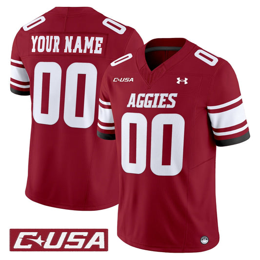 New Mexico State Aggies 2025 Vapor Limited Custom Jersey - All Stitched