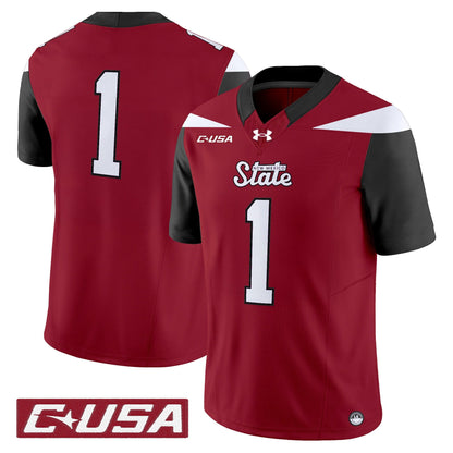 Men's New Mexico State Aggies 2025 Vapor Limited Jersey - All Stitched