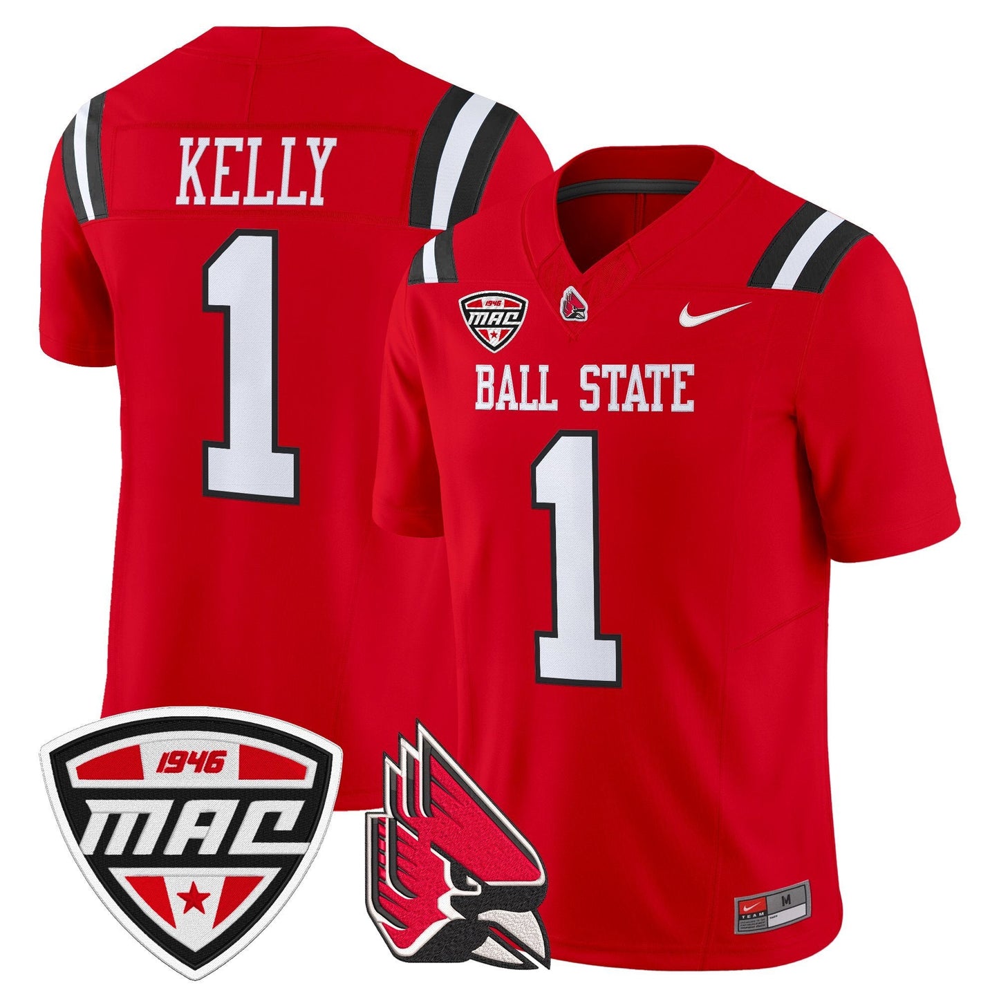 Men's Ball State Cardinals 2025 Vapor Limited Jersey - All Stitched