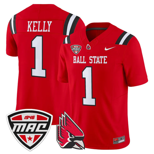 Men's Ball State Cardinals 2025 Vapor Limited Jersey - All Stitched
