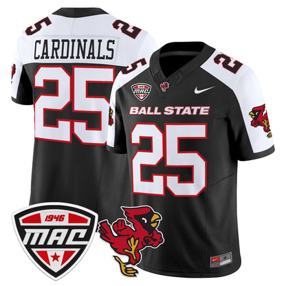 Men's Ball State Cardinals 2025 Vapor Limited Jersey - All Stitched