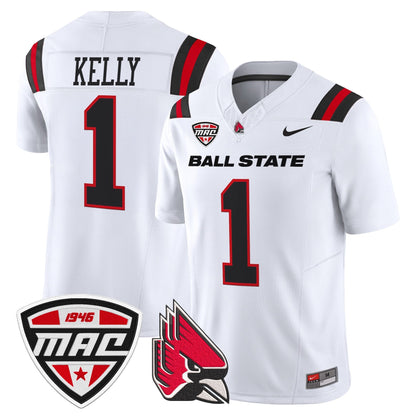 Men's Ball State Cardinals 2025 Vapor Limited Jersey - All Stitched