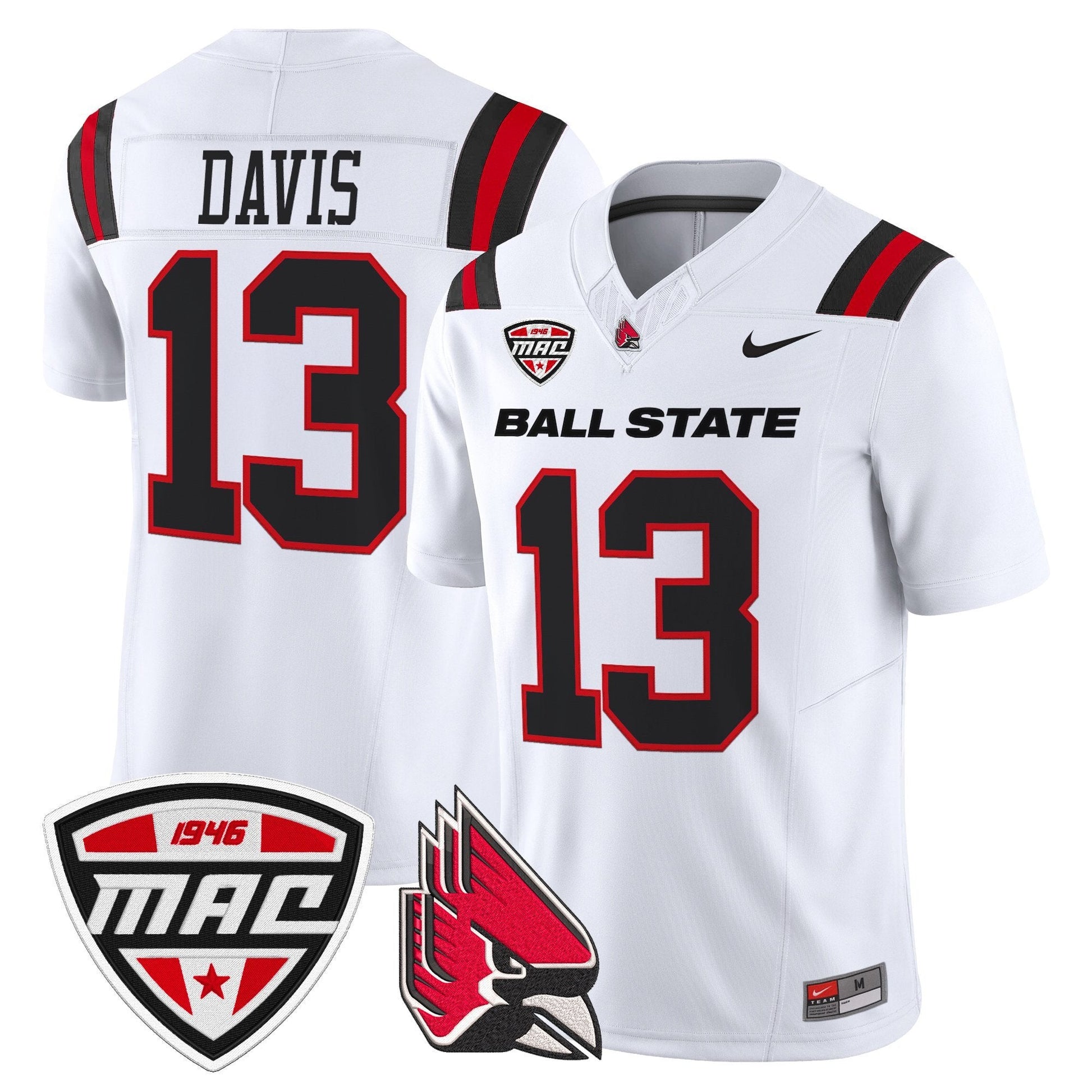 Men's Ball State Cardinals 2025 Vapor Limited Jersey - All Stitched