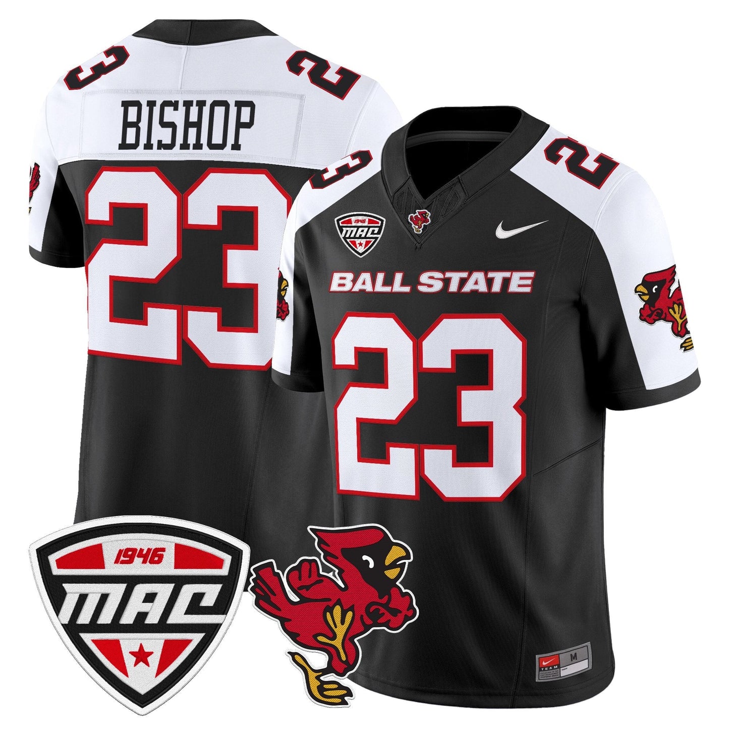 Men's Ball State Cardinals 2025 Vapor Limited Jersey - All Stitched