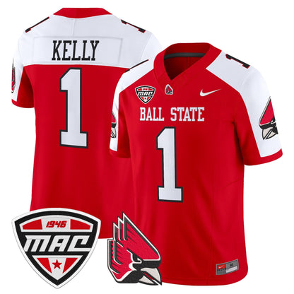 Men's Ball State Cardinals 2025 Vapor Limited Jersey - All Stitched