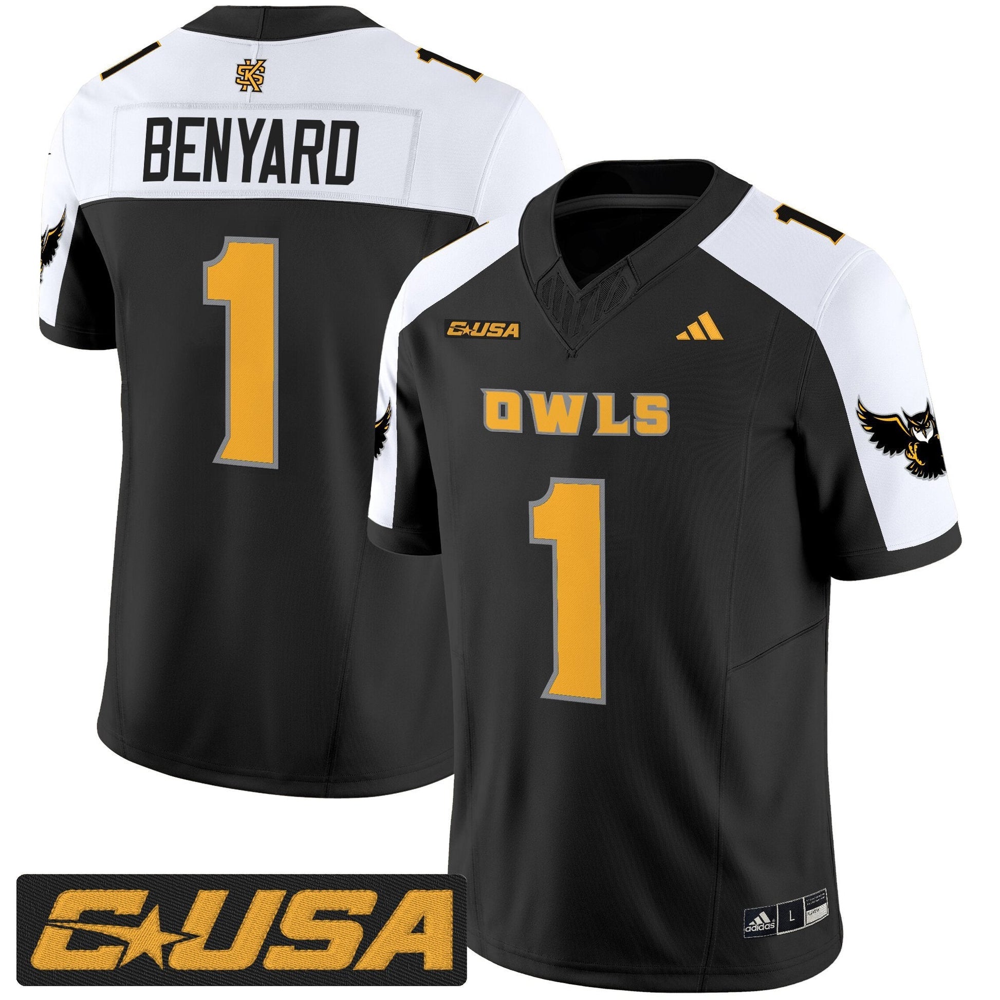 Men's Kennesaw State Owls 2025 Vapor Limited Jersey - All Stitched