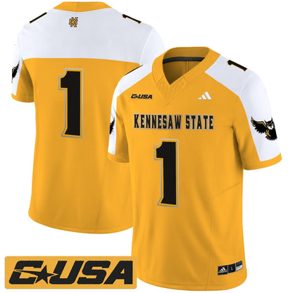Men's Kennesaw State Owls 2025 Vapor Limited Jersey - All Stitched