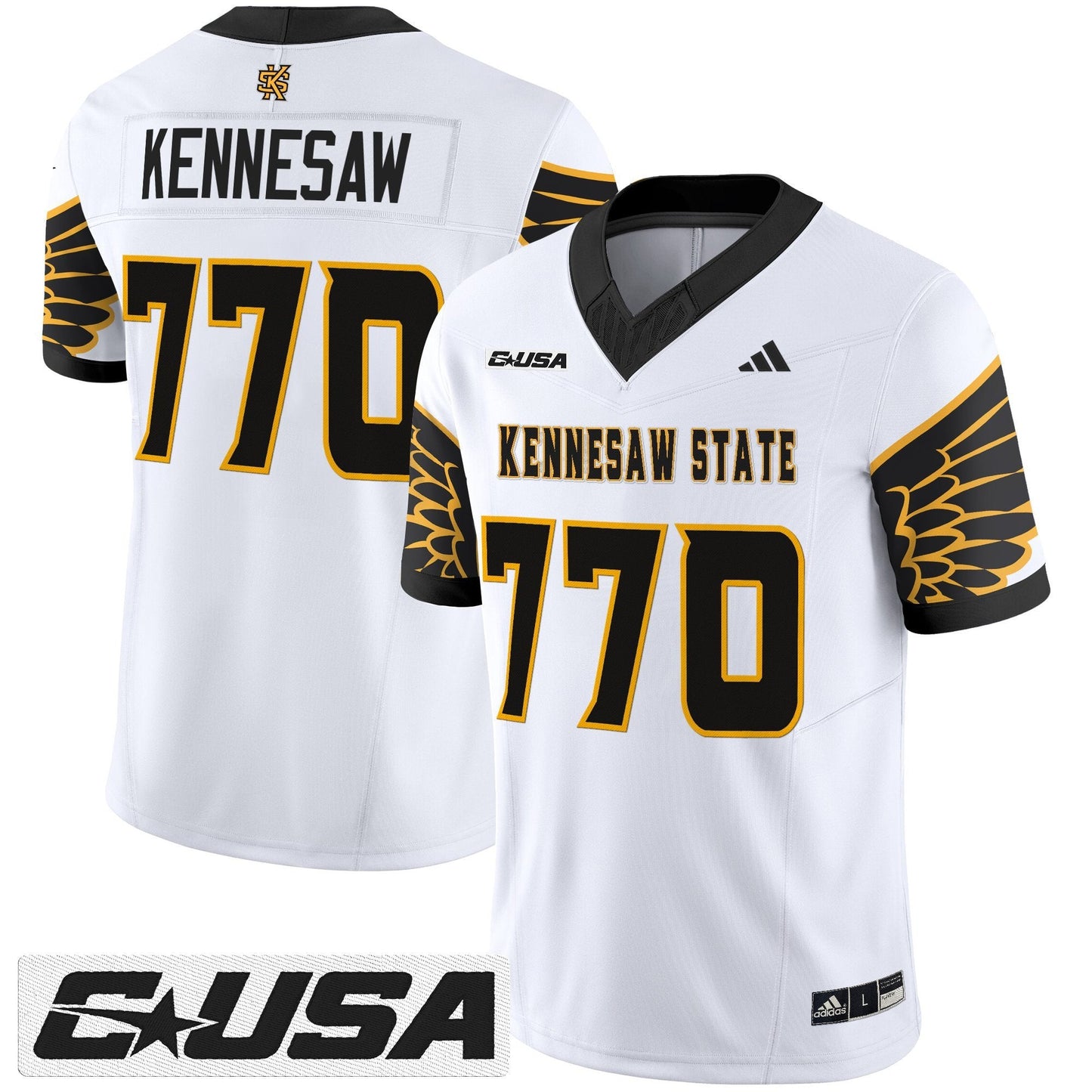 Men's Kennesaw State Owls 2025 Vapor Limited Jersey - All Stitched
