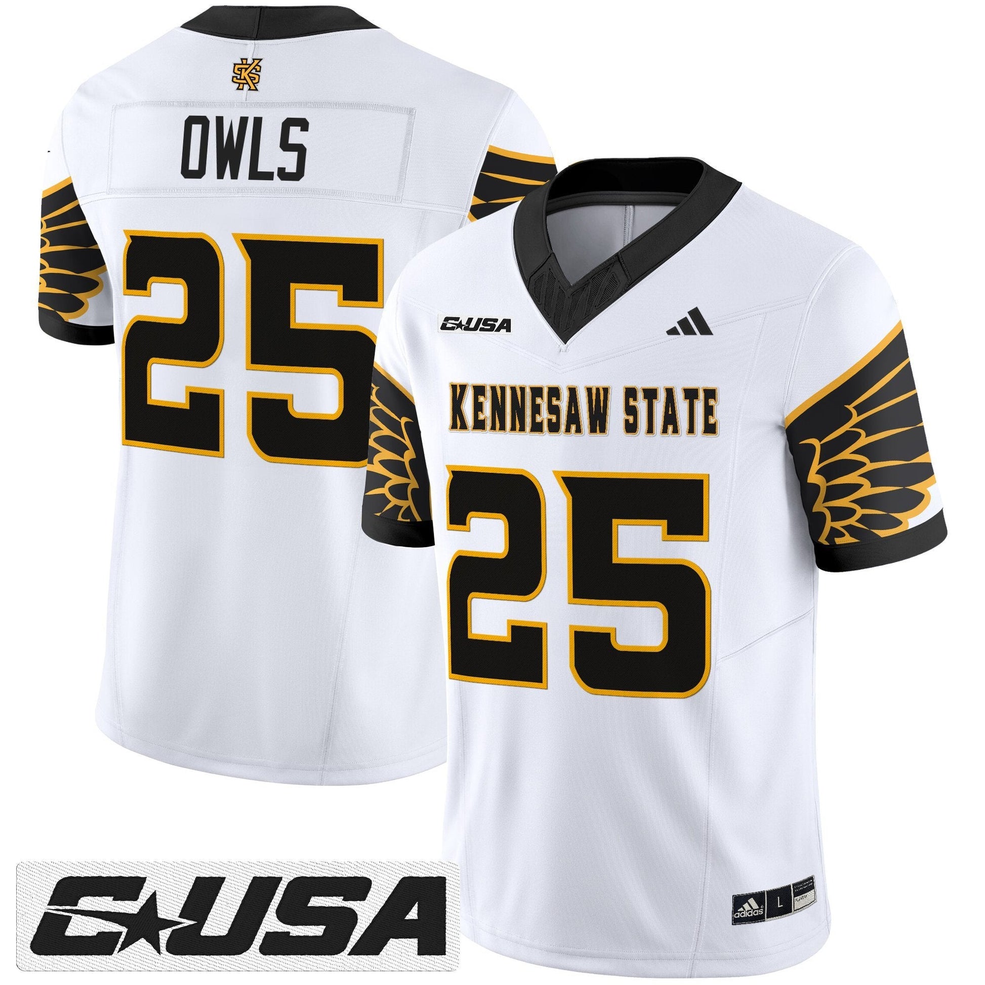 Men's Kennesaw State Owls 2025 Vapor Limited Jersey - All Stitched