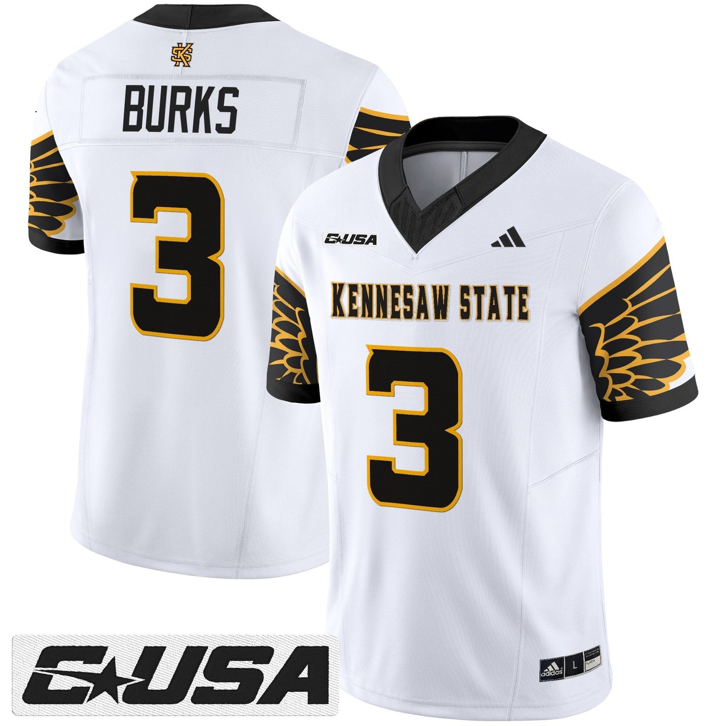 Men's Kennesaw State Owls 2025 Vapor Limited Jersey - All Stitched