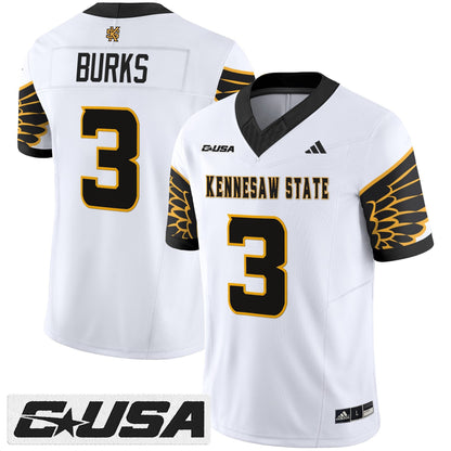 Men's Kennesaw State Owls 2025 Vapor Limited Jersey - All Stitched
