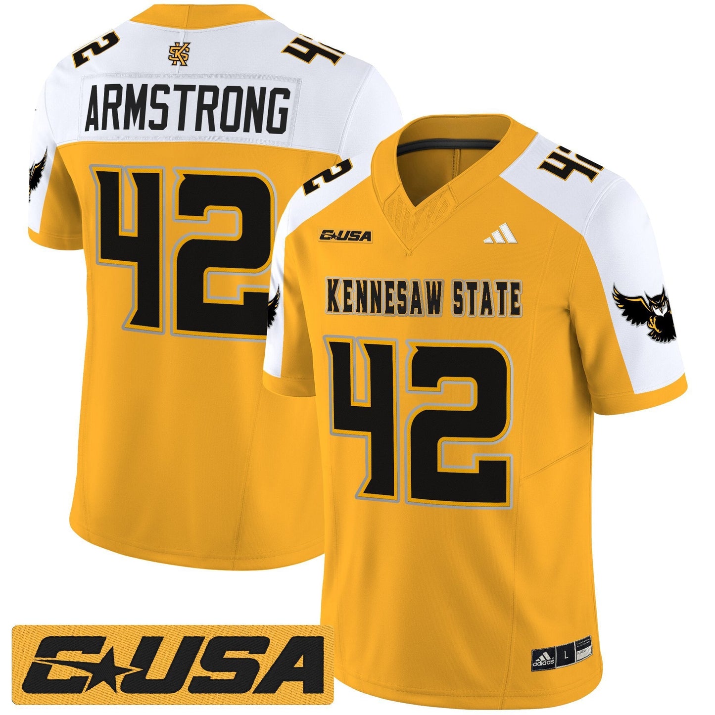 Men's Kennesaw State Owls 2025 Vapor Limited Jersey - All Stitched