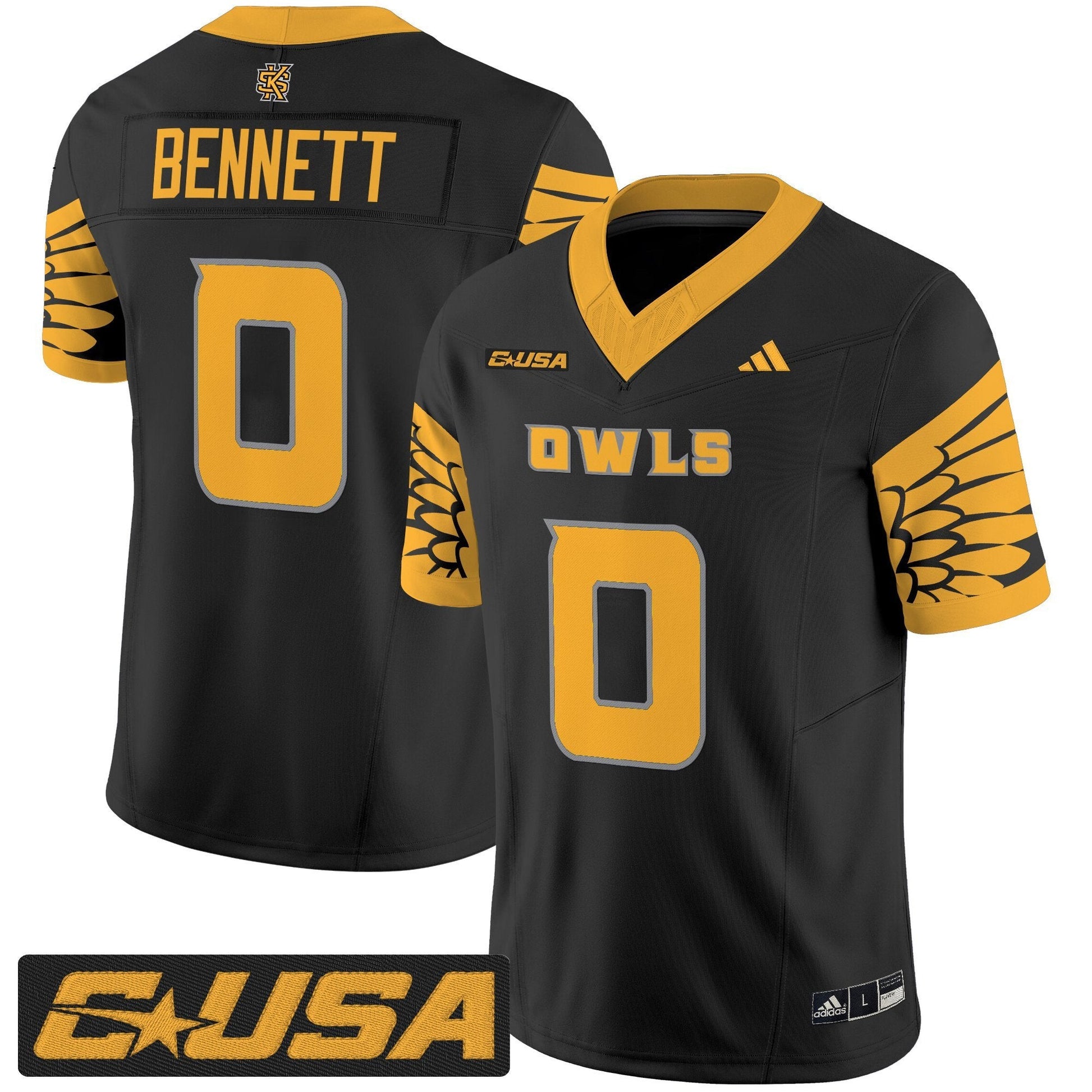 Men's Kennesaw State Owls 2025 Vapor Limited Jersey - All Stitched