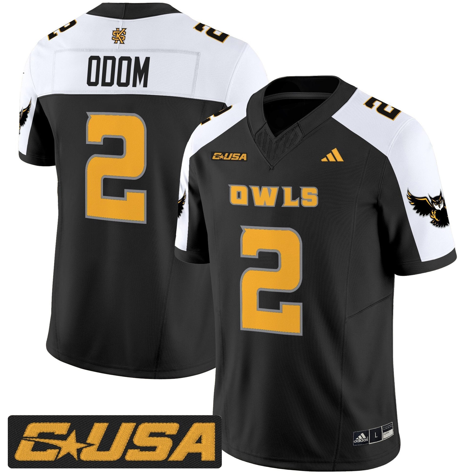 Men's Kennesaw State Owls 2025 Vapor Limited Jersey - All Stitched