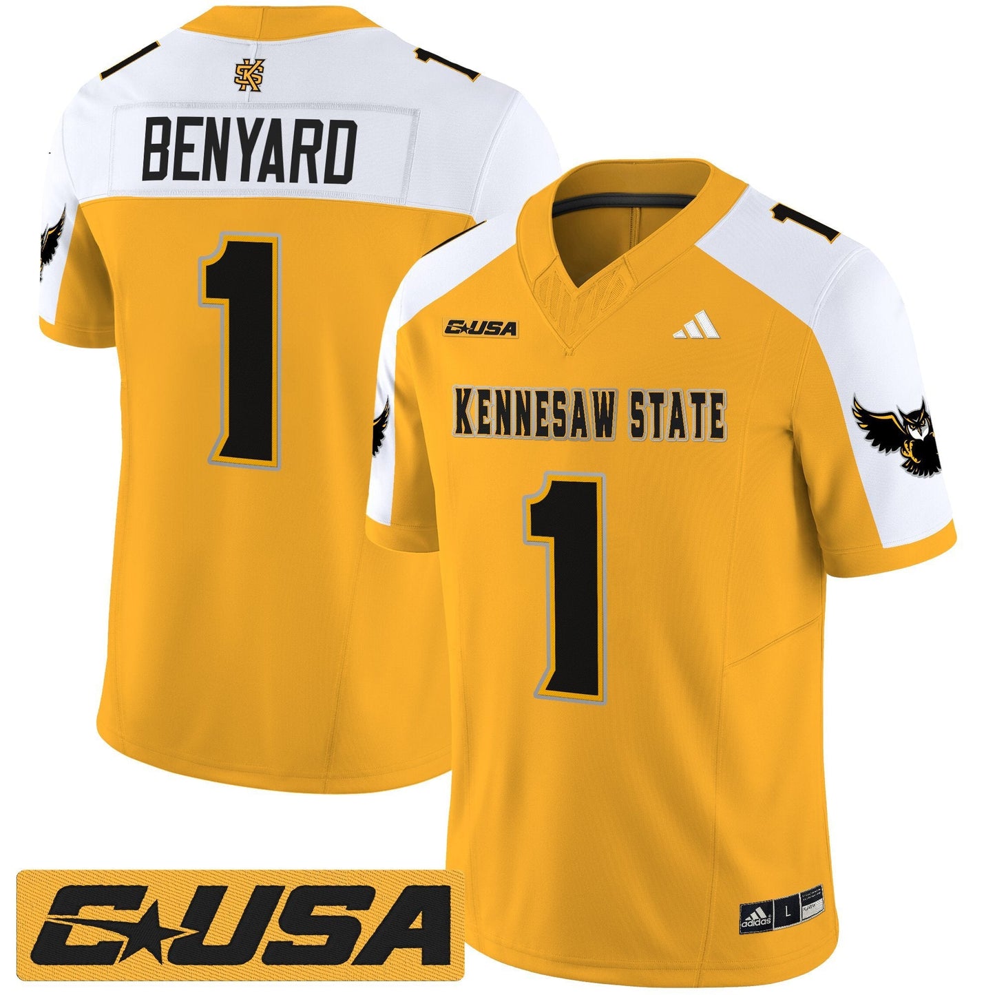 Men's Kennesaw State Owls 2025 Vapor Limited Jersey - All Stitched