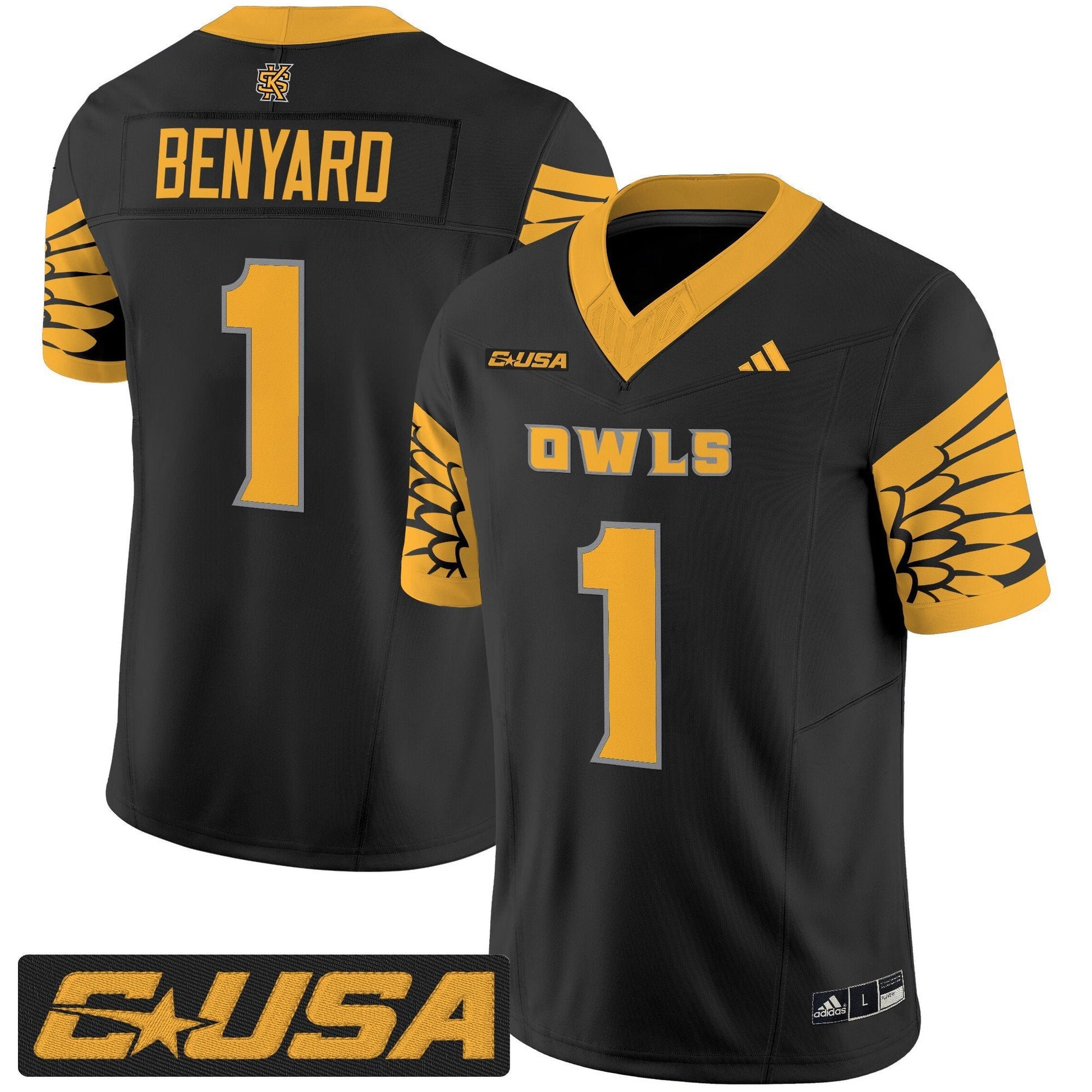 Men's Kennesaw State Owls 2025 Vapor Limited Jersey - All Stitched