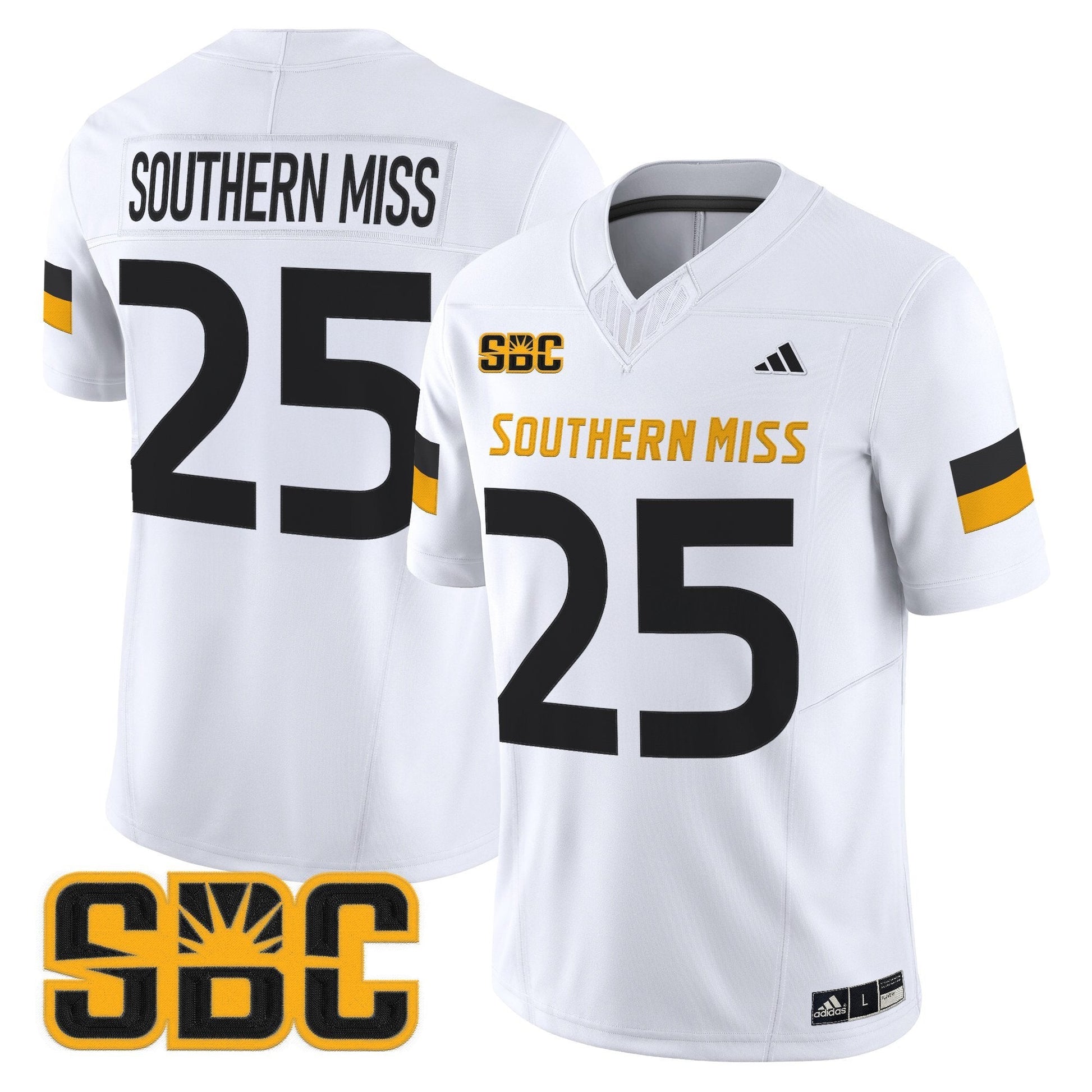 Men's Southern Miss Golden Eagles 2025 Vapor Limited Jersey - All Stitched