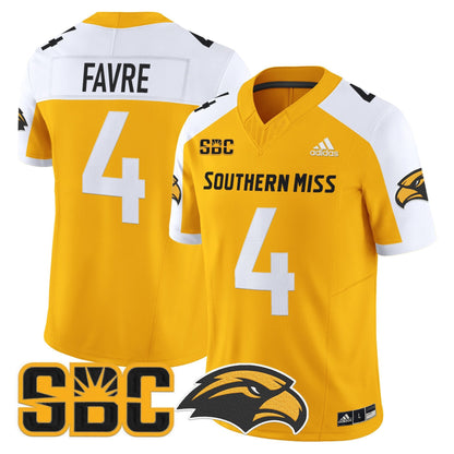 Men's Southern Miss Golden Eagles 2025 Vapor Limited Jersey - All Stitched