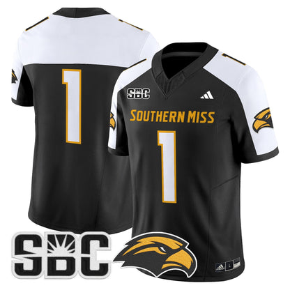 Men's Southern Miss Golden Eagles 2025 Vapor Limited Jersey - All Stitched