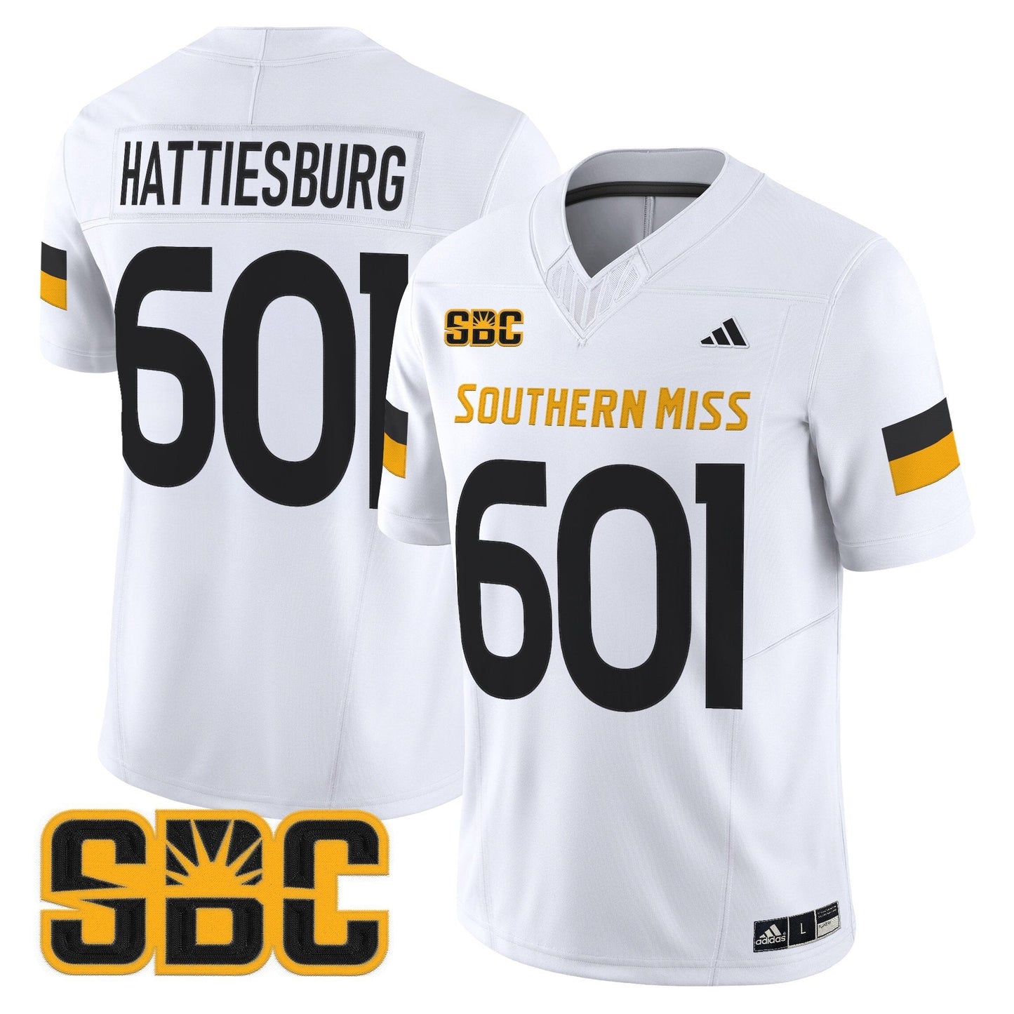 Men's Southern Miss Golden Eagles 2025 Vapor Limited Jersey - All Stitched
