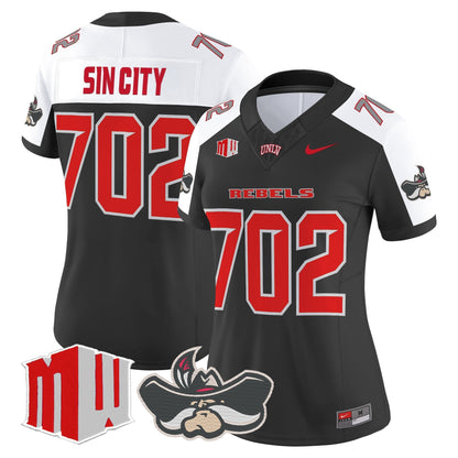 Women's UNLV Rebels 2025 Vapor Limited Jersey - All Stitched