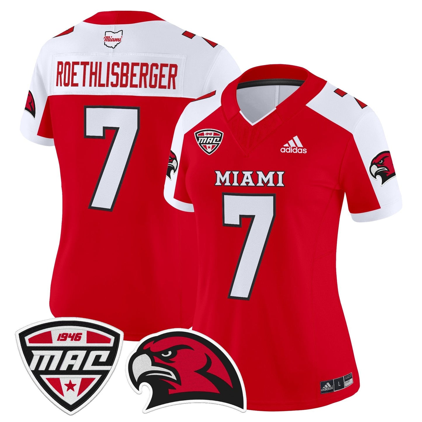 Women's Miami (OH) RedHawks 2025 Vapor Limited Jersey - All Stitched