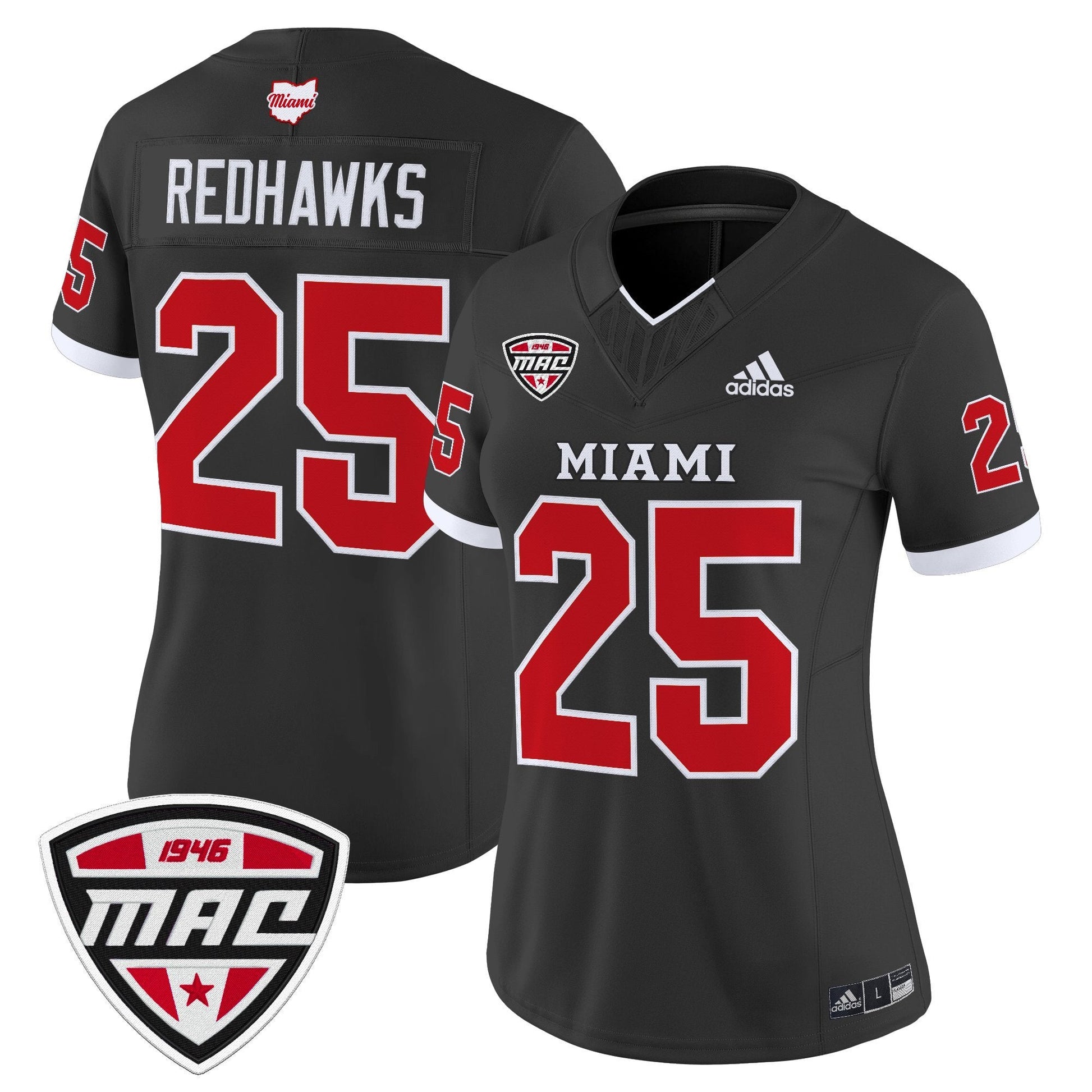 Women's Miami (OH) RedHawks 2025 Vapor Limited Jersey - All Stitched