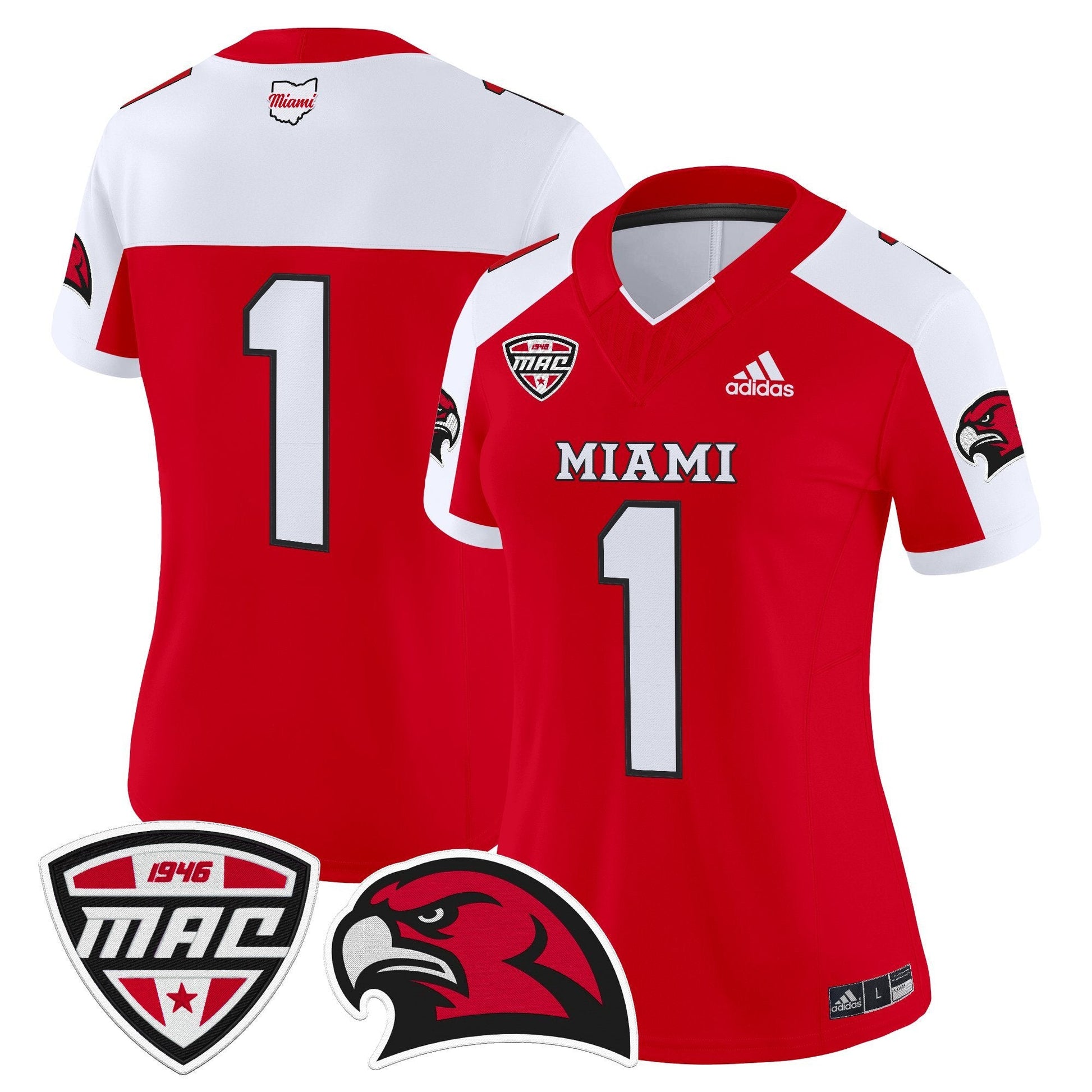 Women's Miami (OH) RedHawks 2025 Vapor Limited Jersey - All Stitched