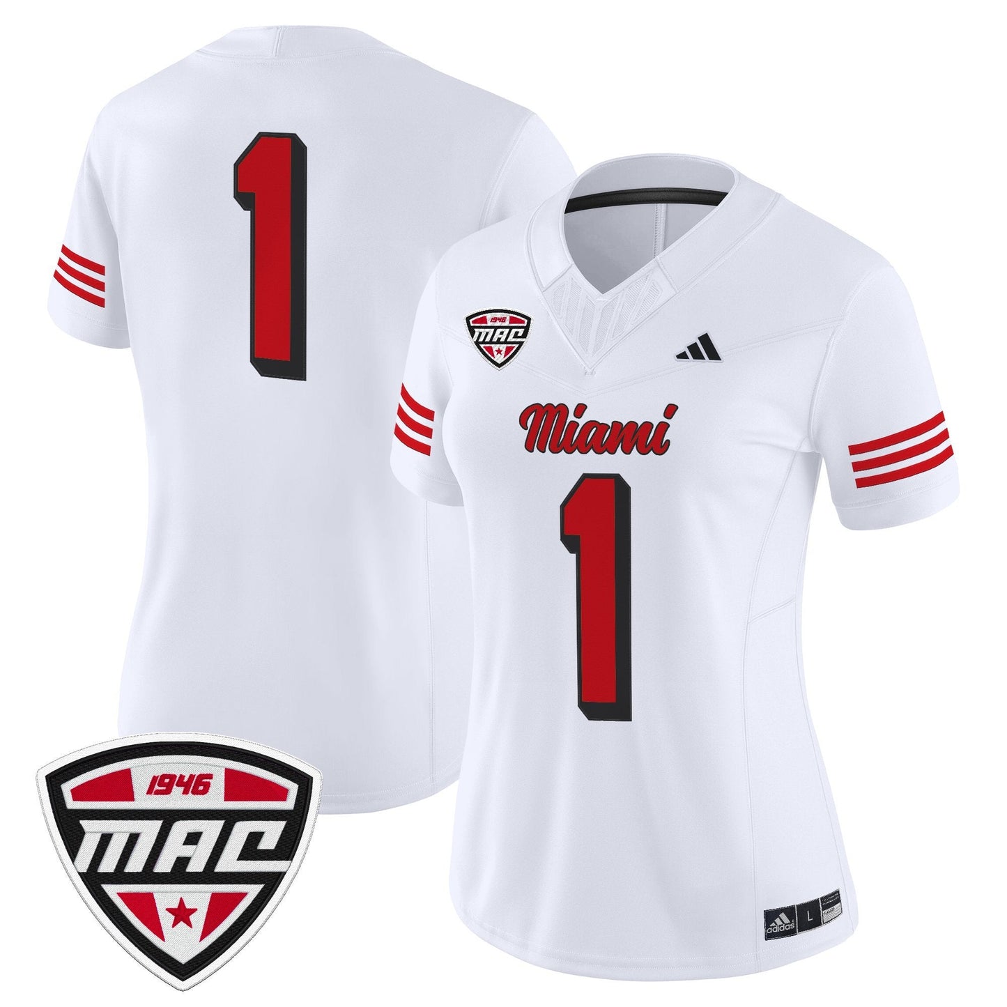 Women's Miami (OH) RedHawks 2025 Vapor Limited Jersey - All Stitched