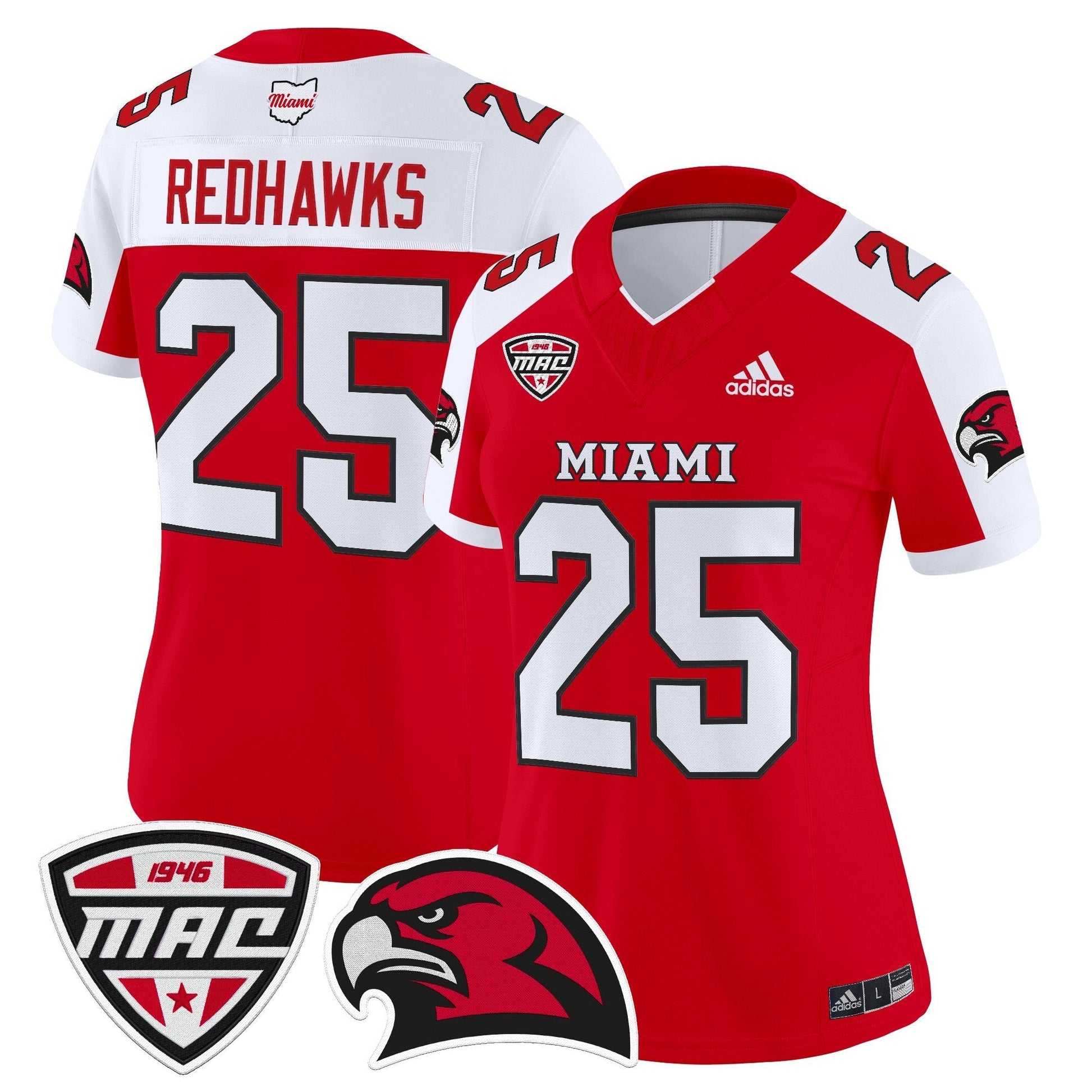 Women's Miami (OH) RedHawks 2025 Vapor Limited Jersey - All Stitched