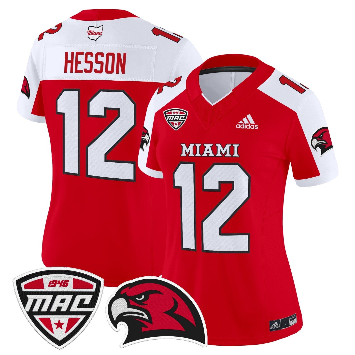 Women's Miami (OH) RedHawks 2025 Vapor Limited Jersey - All Stitched