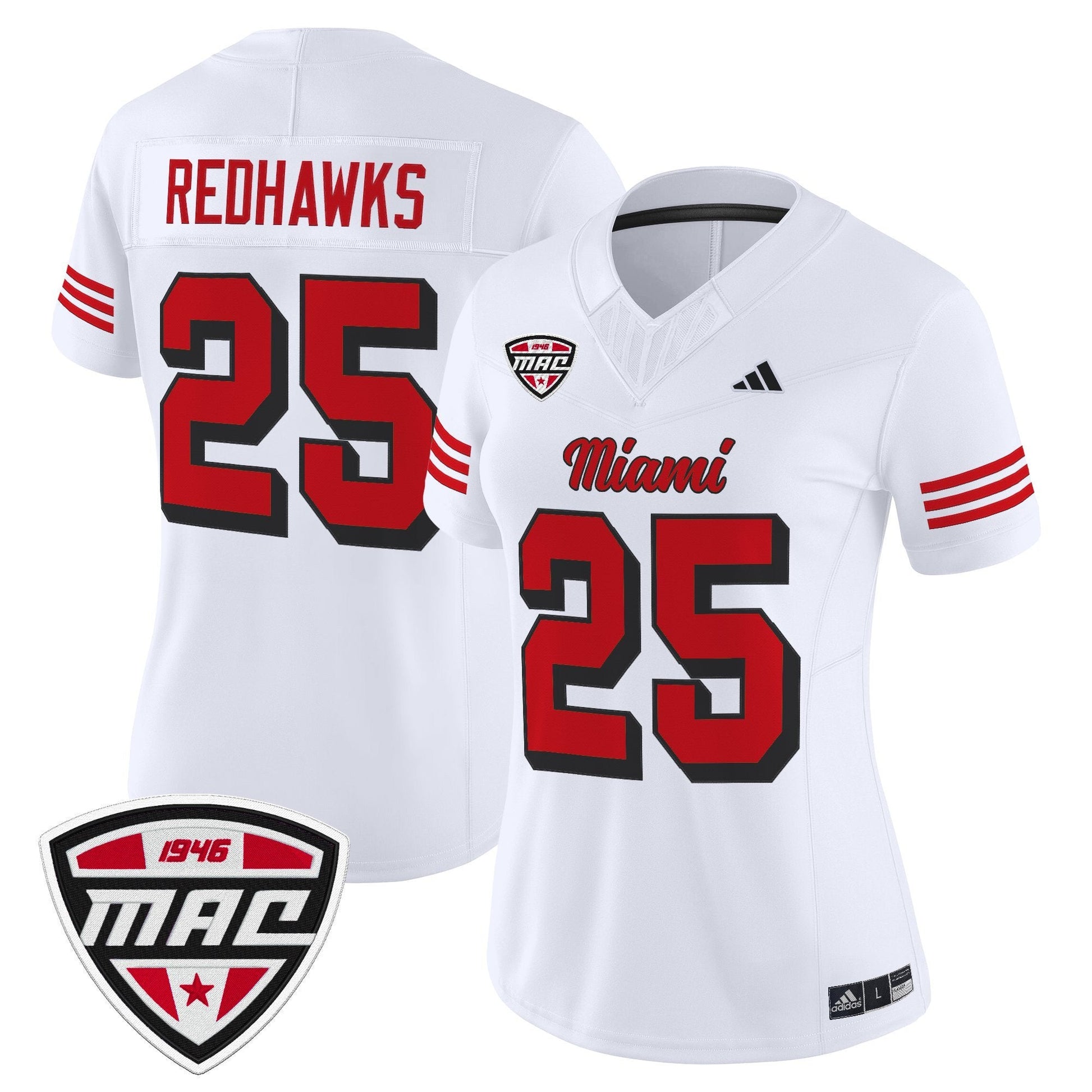 Women's Miami (OH) RedHawks 2025 Vapor Limited Jersey - All Stitched