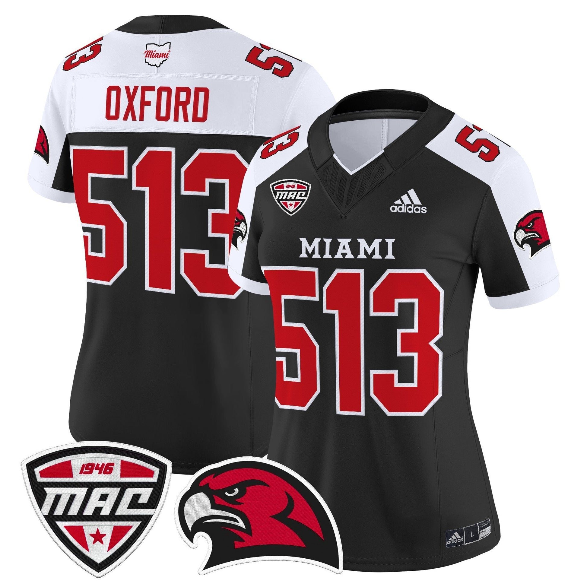 Women's Miami (OH) RedHawks 2025 Vapor Limited Jersey - All Stitched