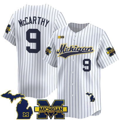 Men's Michigan Wolverines 2025 Vapor Baseball Jersey - All Stitched