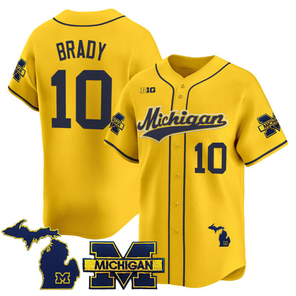 Men's Michigan Wolverines 2025 Vapor Baseball Jersey - All Stitched