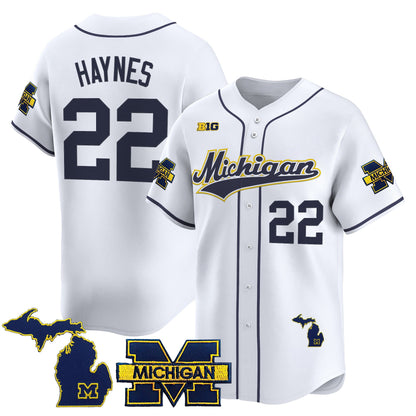Men's Michigan Wolverines 2025 Vapor Baseball Jersey - All Stitched