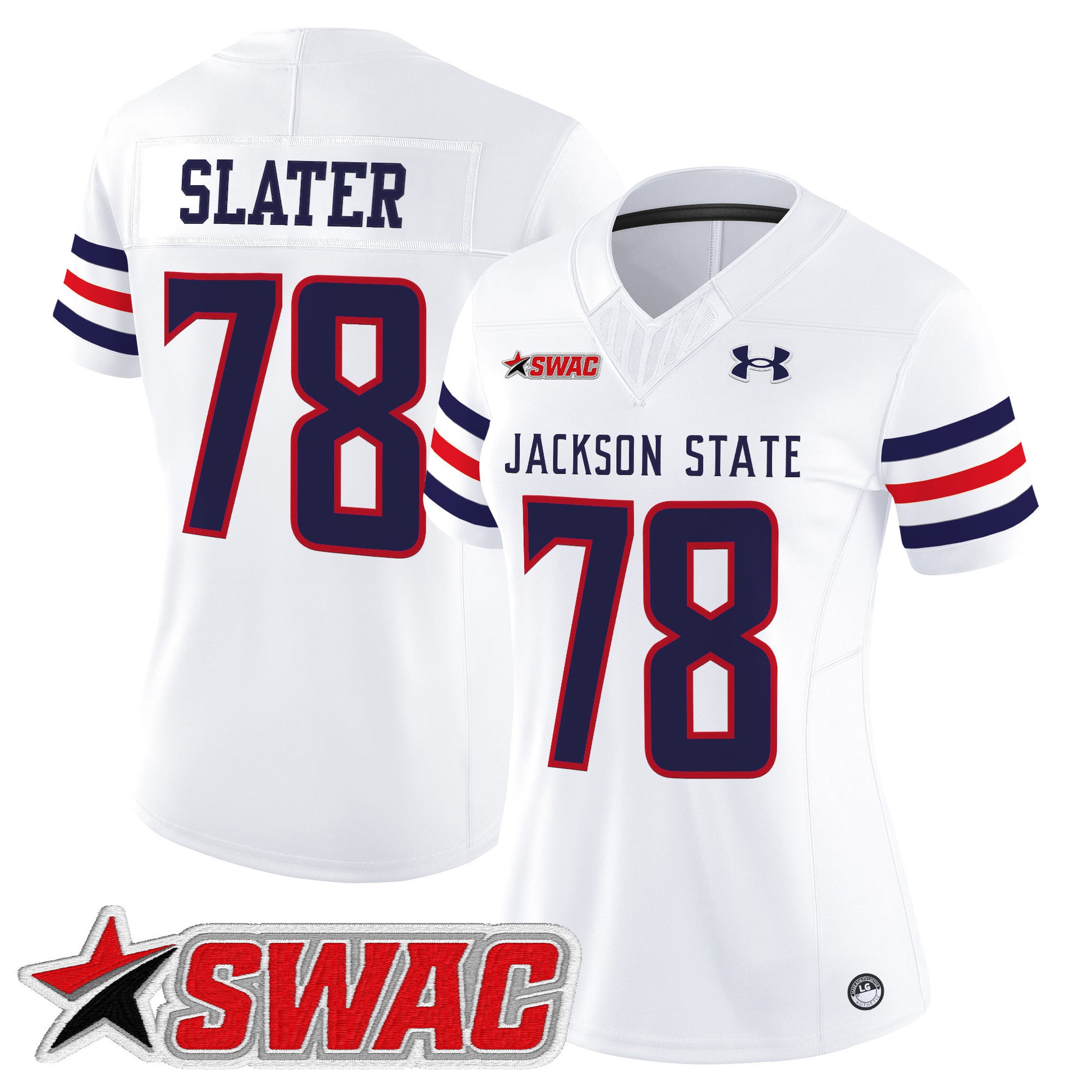Women's Jackson State Tigers 2026 Vapor Limited Jersey - All Stitched