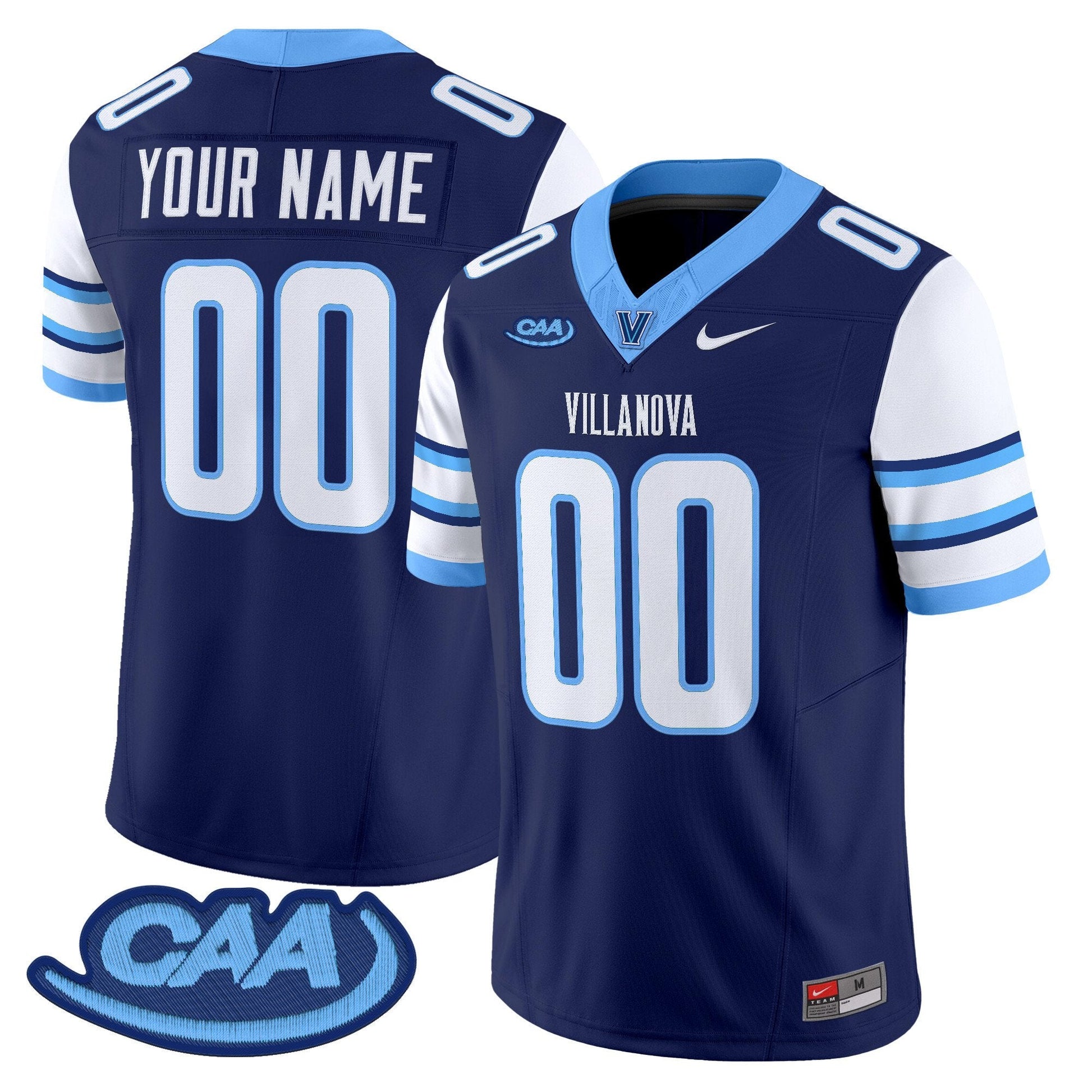 Villanova Wildcats 2025 Vapor Limited Custom Jersey - All Stitched